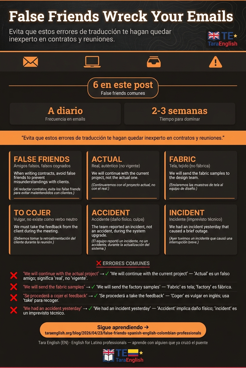 Infographic: False Friends Wreck Your Emails