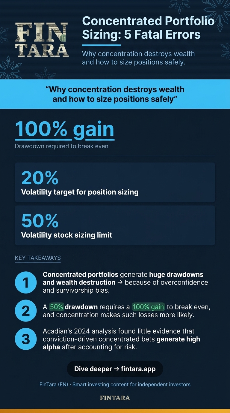 Infographic: Concentrated Portfolio Sizing: 5 Fatal Errors